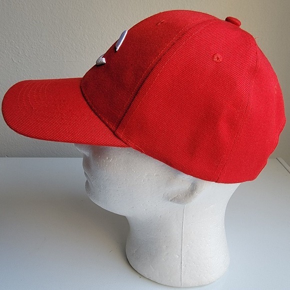 Cincinnati Reds Hat Cap‎ Associated Premium Corporation Strapback Red - Picture 3 of 9